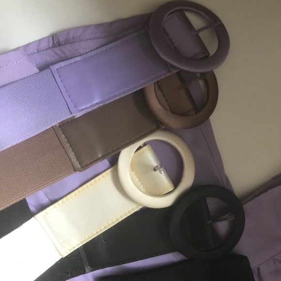 Lot of FOUR ruffled Bebe button-up blouses, XXS - Picture 8 of 9